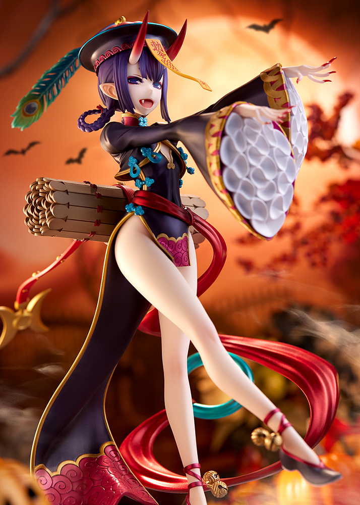 美腿小殭屍 Quesq Fate Grand Order Assassin 酒吞童子英靈祭裝1 7比例模型 玩具人toy People News