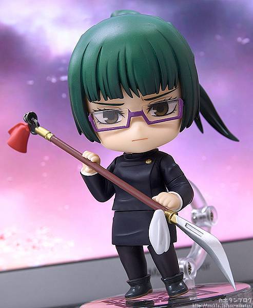 黏土人《咒術迴戰》禪院真希 附屬咒具大刀、三節棍型游雲 重現激鬥場景！