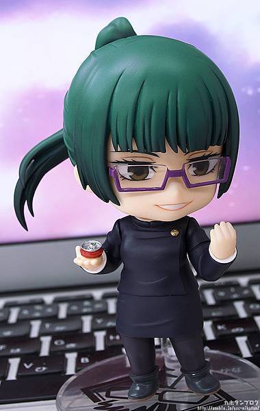 黏土人《咒術迴戰》禪院真希 附屬咒具大刀、三節棍型游雲 重現激鬥場景！