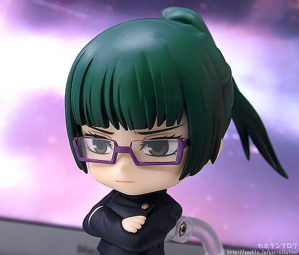 黏土人《咒術迴戰》禪院真希 附屬咒具大刀、三節棍型游雲 重現激鬥場景！