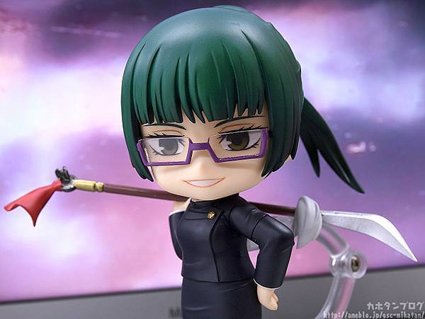 黏土人《咒術迴戰》禪院真希 附屬咒具大刀、三節棍型游雲 重現激鬥場景！