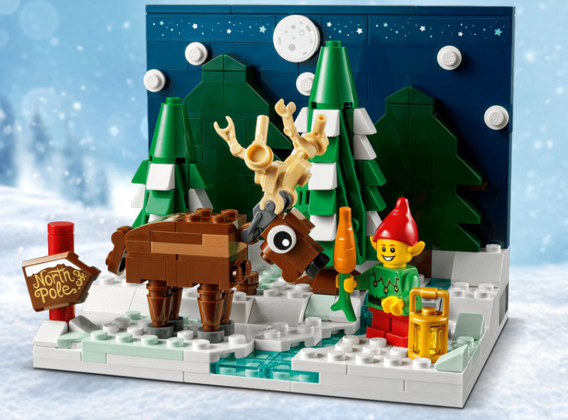 LEGO 40484【聖誕老公公的前院】Santa’s Front Yard 冬季氣息濃厚的小巧滿額禮登場！