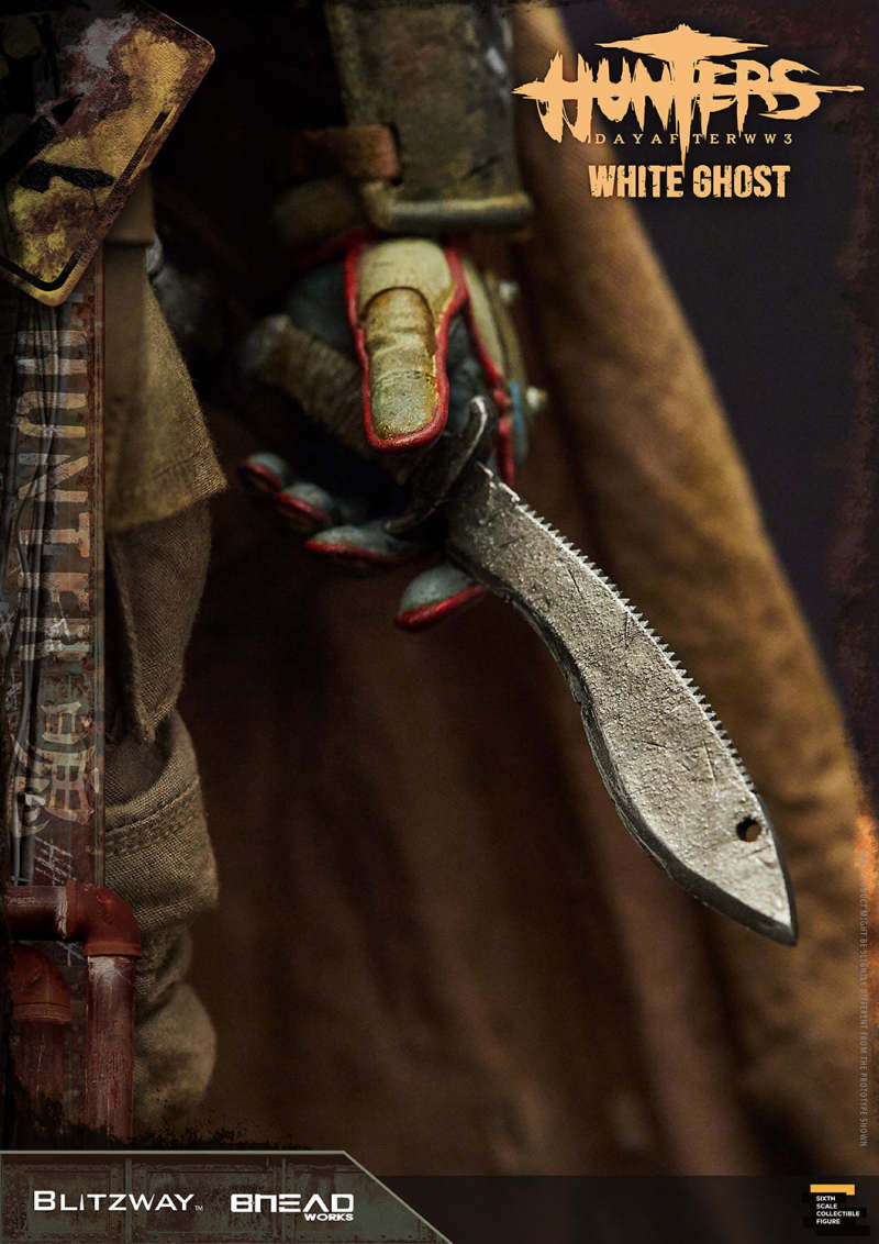 Blitzway《獵人：第三大戰日後》白鬼（HUNTERS : Day After WWlll – White Ghost）1/6 比例人偶