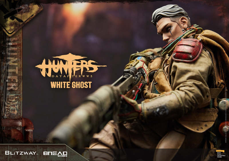 Blitzway《獵人：第三大戰日後》白鬼（HUNTERS : Day After WWlll – White Ghost）1/6 比例人偶