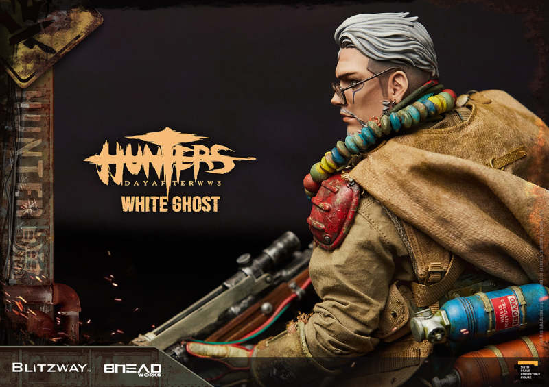 Blitzway《獵人：第三大戰日後》白鬼（HUNTERS : Day After WWlll – White Ghost）1/6 比例人偶