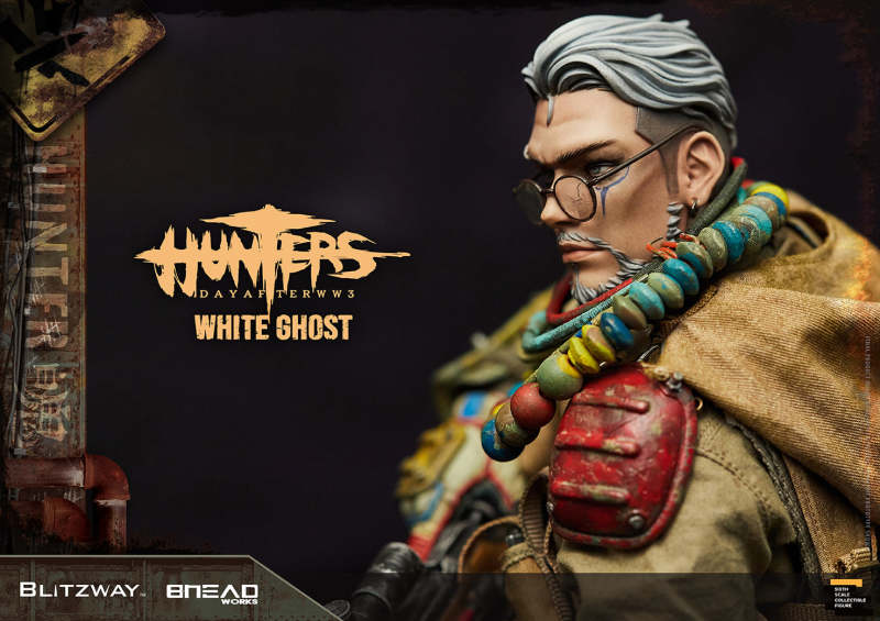 Blitzway《獵人：第三大戰日後》白鬼（HUNTERS : Day After WWlll – White Ghost）1/6 比例人偶