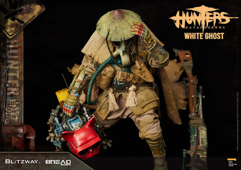 Blitzway《獵人：第三大戰日後》白鬼（HUNTERS : Day After WWlll – White Ghost）1/6 比例人偶