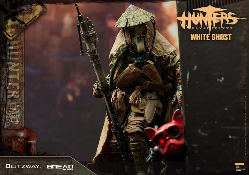 Blitzway《獵人：第三大戰日後》白鬼（HUNTERS : Day After WWlll – White Ghost）1/6 比例人偶