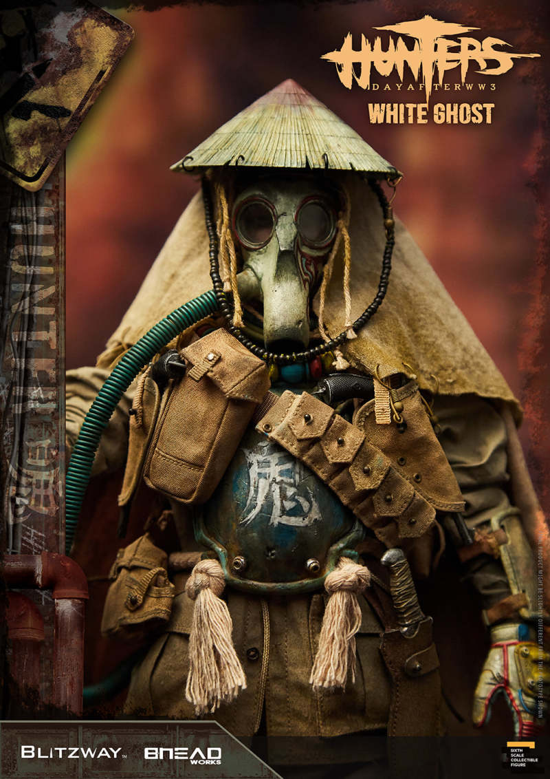 Blitzway《獵人：第三大戰日後》白鬼（HUNTERS : Day After WWlll – White Ghost）1/6 比例人偶