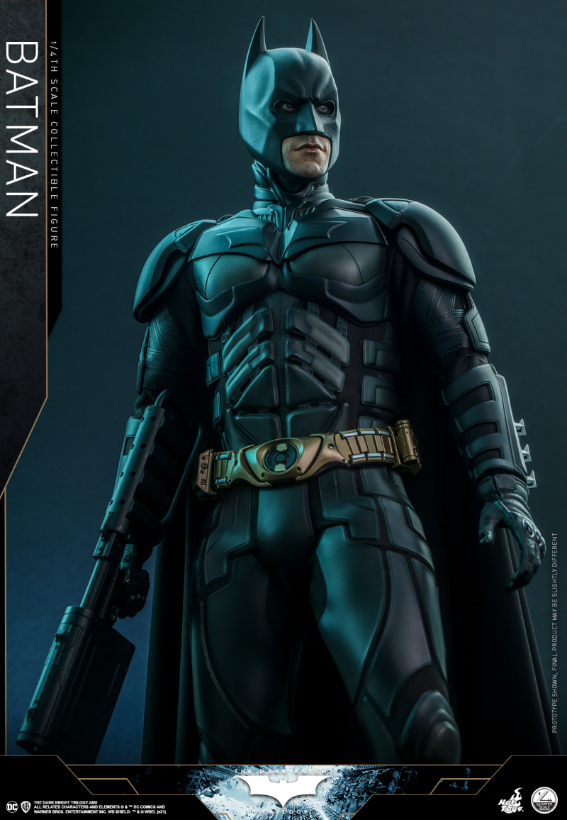 Hot Toys – QS019 -《黑暗騎士三部曲》蝙蝠俠（Batman）1/4 比例收藏級