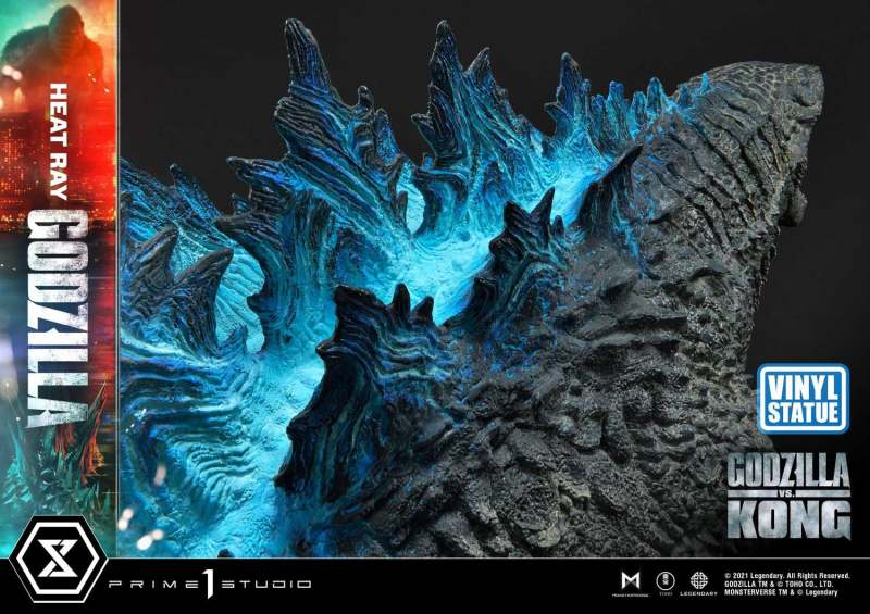 Prime 1 Studio《哥吉拉大戰金剛》UDM「原子吐息 哥吉拉」無比例 Vinyl 雕像