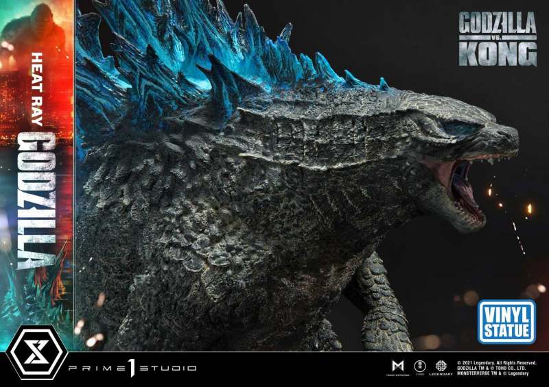 Prime 1 Studio《哥吉拉大戰金剛》UDM「原子吐息 哥吉拉」無比例 Vinyl 雕像