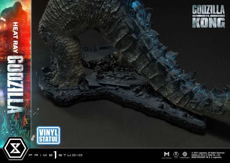Prime 1 Studio《哥吉拉大戰金剛》UDM「原子吐息 哥吉拉」無比例 Vinyl 雕像