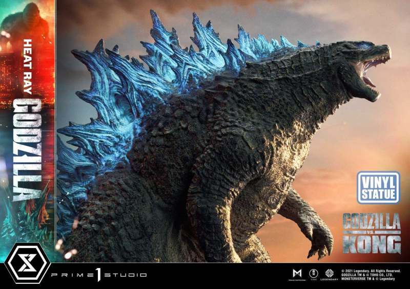 Prime 1 Studio《哥吉拉大戰金剛》UDM「原子吐息 哥吉拉」無比例 Vinyl 雕像