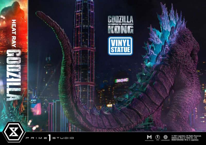 Prime 1 Studio《哥吉拉大戰金剛》UDM「原子吐息 哥吉拉」無比例 Vinyl 雕像