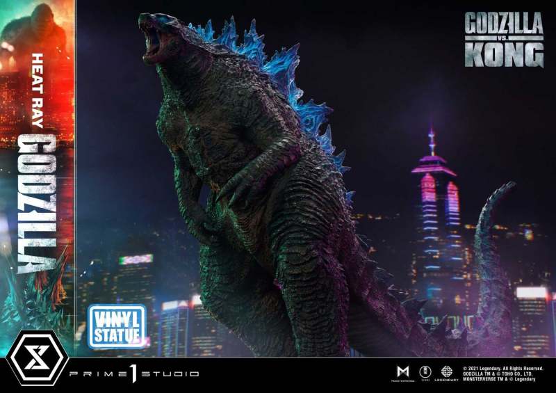 Prime 1 Studio《哥吉拉大戰金剛》UDM「原子吐息 哥吉拉」無比例 Vinyl 雕像