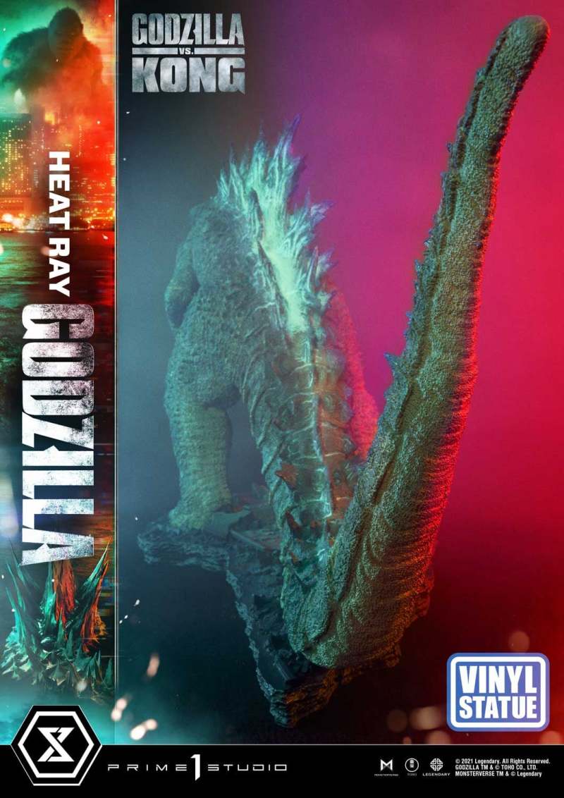 Prime 1 Studio《哥吉拉大戰金剛》UDM「原子吐息 哥吉拉」無比例 Vinyl 雕像