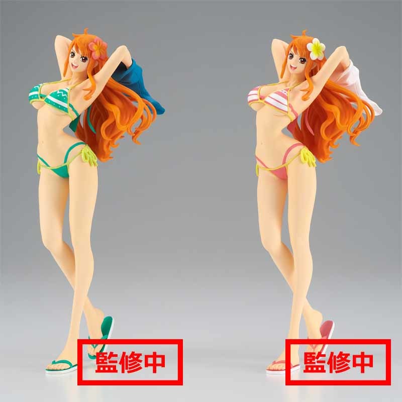 BANPRESTO《航海王》GRANDLINE GIRLS ON VACATION「娜美」（ナミ）立體人形