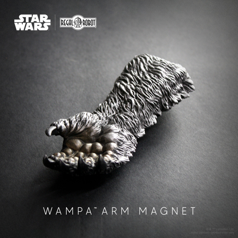 Regal Robot《星際大戰》雪怪「丸帕手臂磁鐵」(Wampa Arm Magnet)捧在手中意外有種療癒感!?