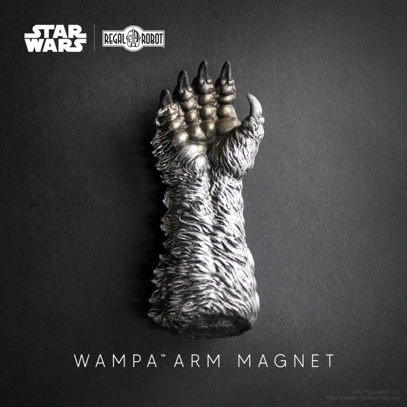 Regal Robot《星際大戰》雪怪「丸帕手臂磁鐵」(Wampa Arm Magnet)捧在手中意外有種療癒感!?