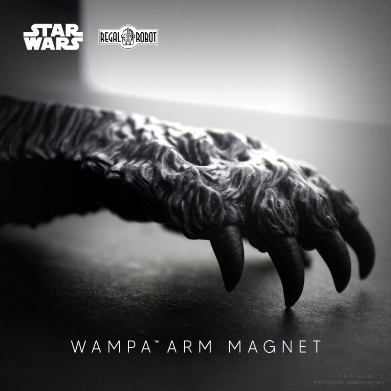 Regal Robot《星際大戰》雪怪「丸帕手臂磁鐵」(Wampa Arm Magnet)捧在手中意外有種療癒感!?