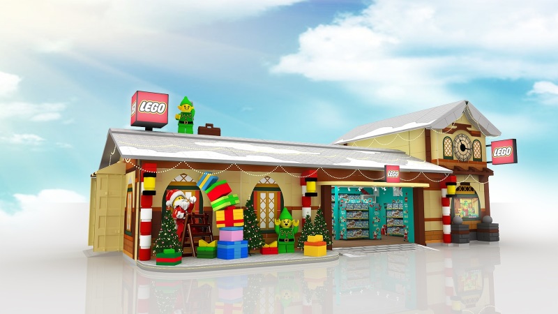 樂高首度進駐新北歡樂耶誕城 全球獨家「3D樂高雷射光雕投影」 2021聖誕好禮活動「百拼不膩創意無限」即日開跑