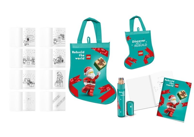 樂高首度進駐新北歡樂耶誕城 全球獨家「3D樂高雷射光雕投影」 2021聖誕好禮活動「百拼不膩創意無限」即日開跑