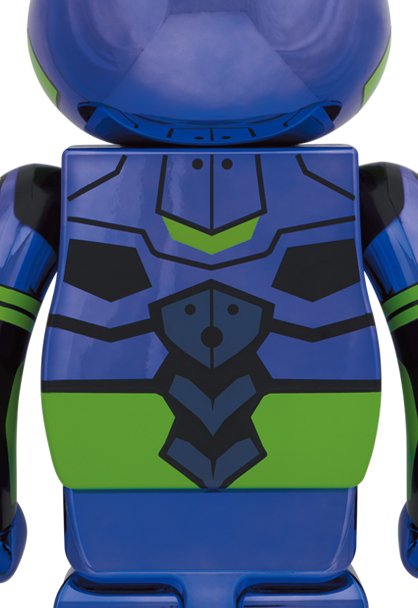MEDICOM TOY - BE@RBRICK エヴァンゲリオン初号機CHROME Ver.100％400% BE@RBRICK SERIES 50
