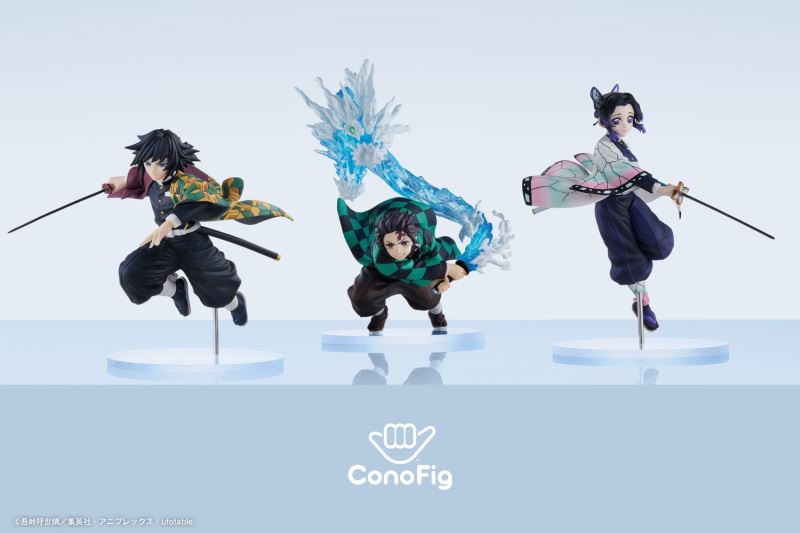 ANIPLEX+限定 ConoFig《鬼滅之刃》富岡義勇、胡蝶忍、炭治郎 生生流轉ver.同步發售！