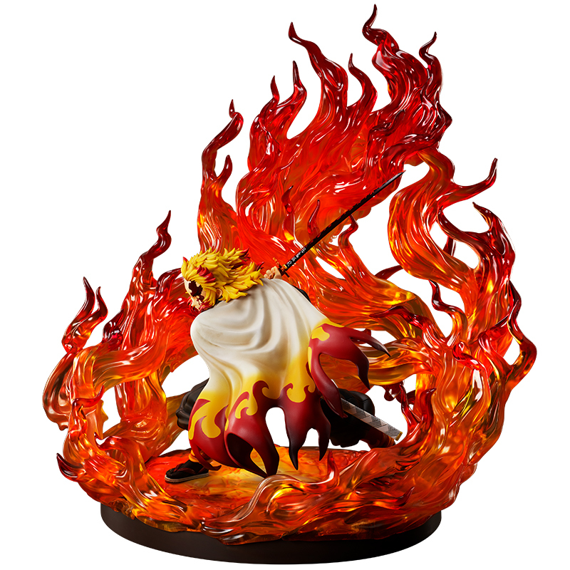 B-style《鬼滅之刃》煉獄杏壽郎 完全版 1/4比例模型 72公分再現炎之呼吸奧義!