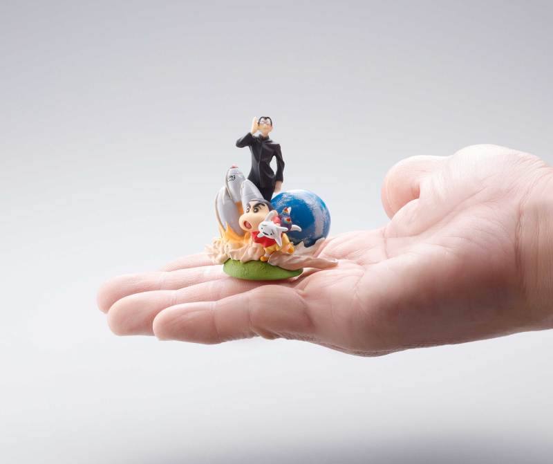 海洋堂《膠囊Q博物館》蠟筆小新電影版 精選場景 vol.2 轉蛋 凝聚作品魅力!