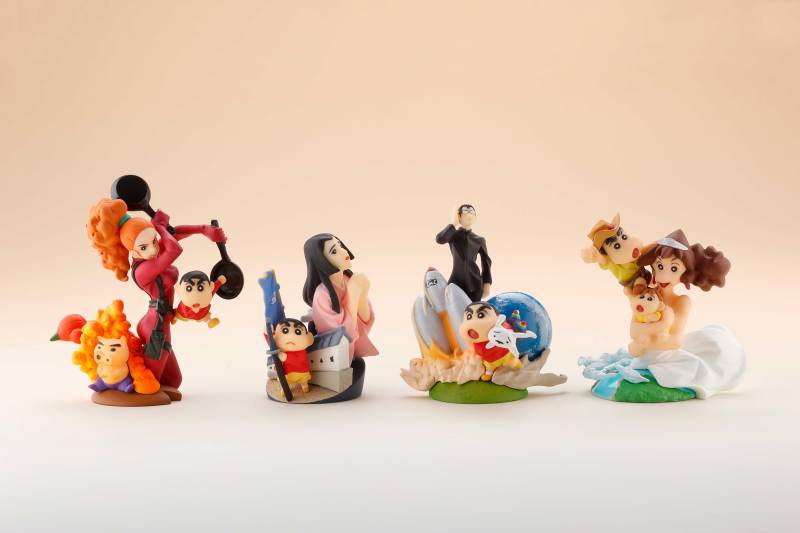 海洋堂《膠囊Q博物館》蠟筆小新電影版 精選場景 vol.2 轉蛋 凝聚作品魅力!