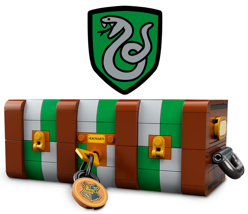 LEGO 76399《哈利波特》霍格華茲魔法大皮箱（Hogwarts Magical Trunk）豐富零件與多樣場景，組裝再構築的樂趣最大化！