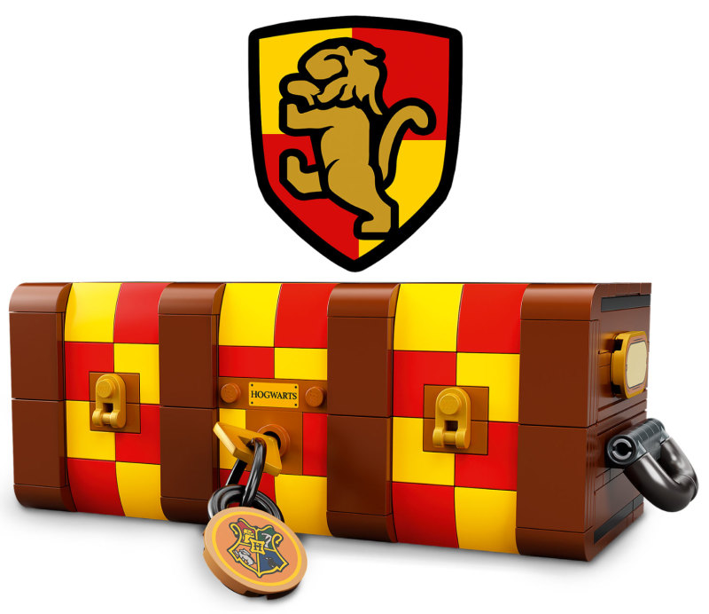 LEGO 76399《哈利波特》霍格華茲魔法大皮箱（Hogwarts Magical Trunk）豐富零件與多樣場景，組裝再構築的樂趣最大化！