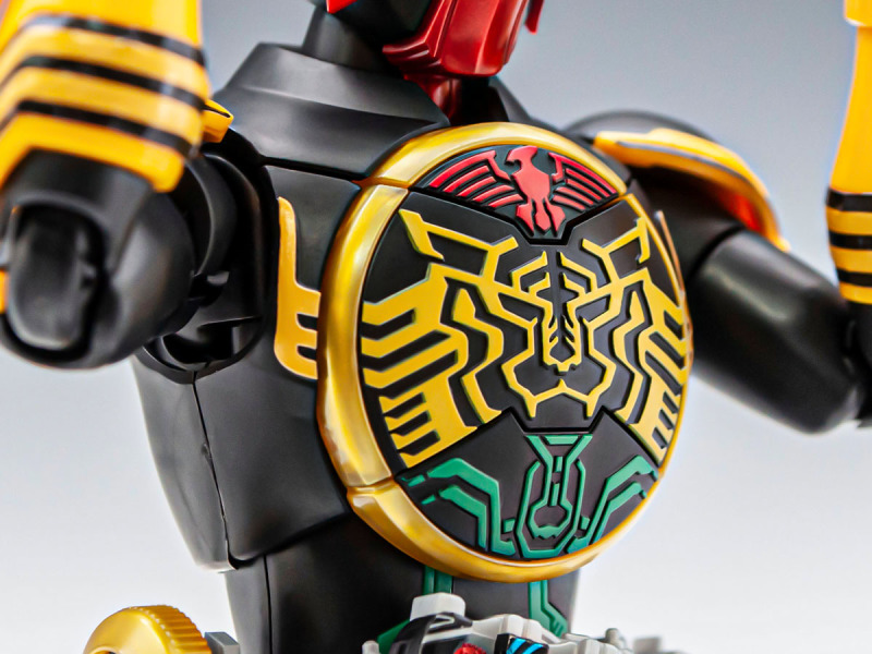 附噴硬幣特效零件!Figure-rise Standard「假面騎士OOO 鷹虎蝗聯組」 12 月發售!