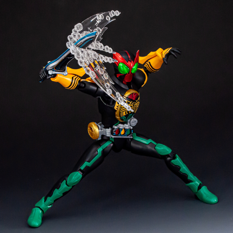 附噴硬幣特效零件!Figure-rise Standard「假面騎士OOO 鷹虎蝗聯組」 12 月發售!