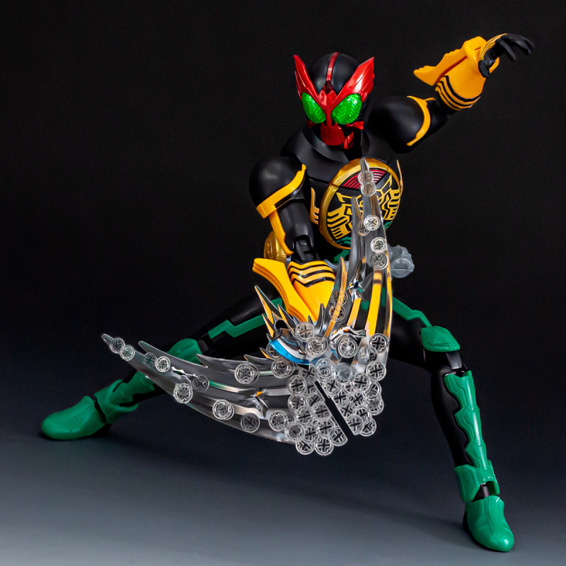 附噴硬幣特效零件!Figure-rise Standard「假面騎士OOO 鷹虎蝗聯組」 12 月發售!