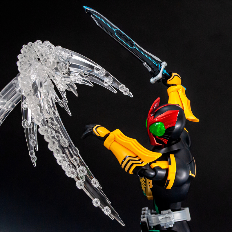 附噴硬幣特效零件!Figure-rise Standard「假面騎士OOO 鷹虎蝗聯組」 12 月發售!