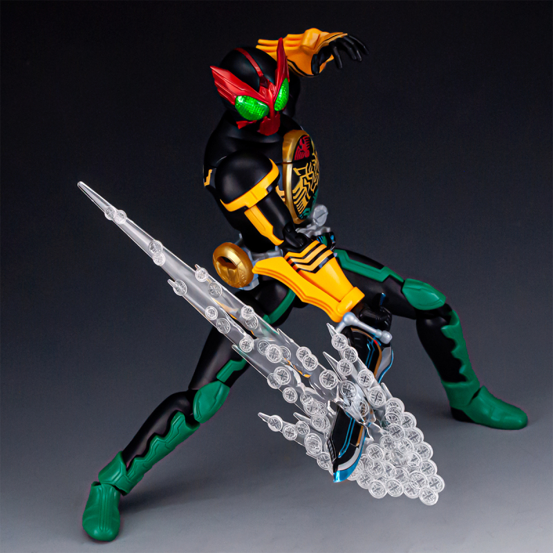 附噴硬幣特效零件!Figure-rise Standard「假面騎士OOO 鷹虎蝗聯組」 12 月發售!