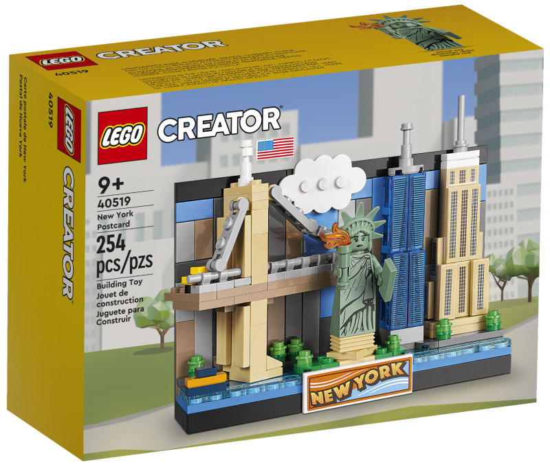 Lego 紐約明信片 New York Postcard 405 北京明信片 Beijing Postcard 展示完整性再提升的精巧盒組 玩具人toy People News