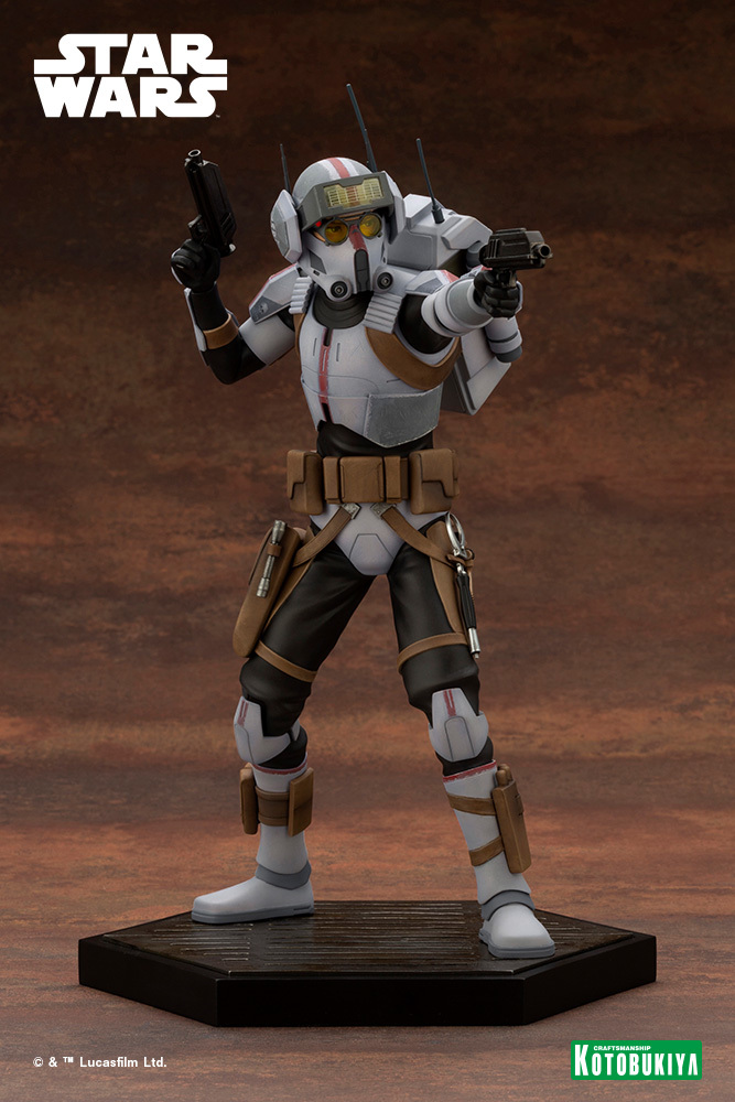 壽屋 ARTFX 系列《星際大戰：瑕疵品》技師（テク THE BAD BATCH）1/7 比例PVC塗裝完成品