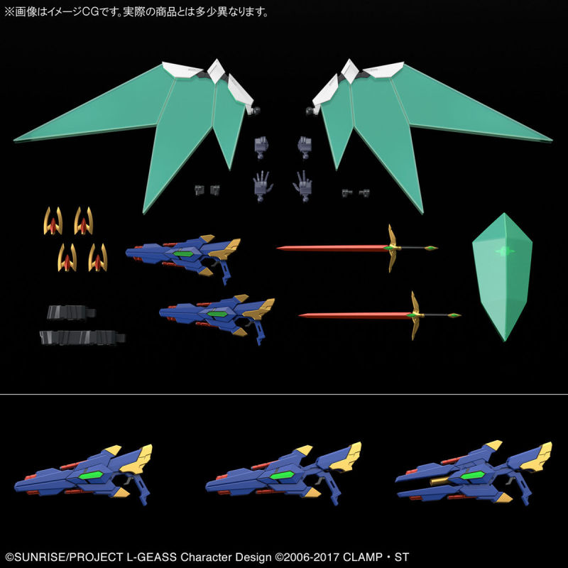 完全新規造型『HG 1/35 Code Geass 反叛的魯路修 蘭斯洛特.阿爾比昂』明年 04 月發售!