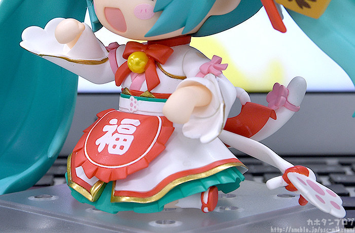 可愛招福貓造型立體化!黏土人『初音未來 招福初音Ver.』情報公開