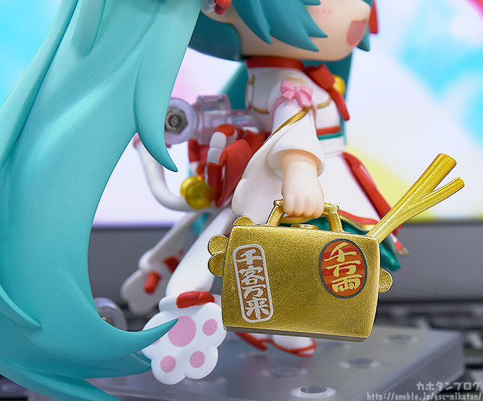 可愛招福貓造型立體化!黏土人『初音未來 招福初音Ver.』情報公開