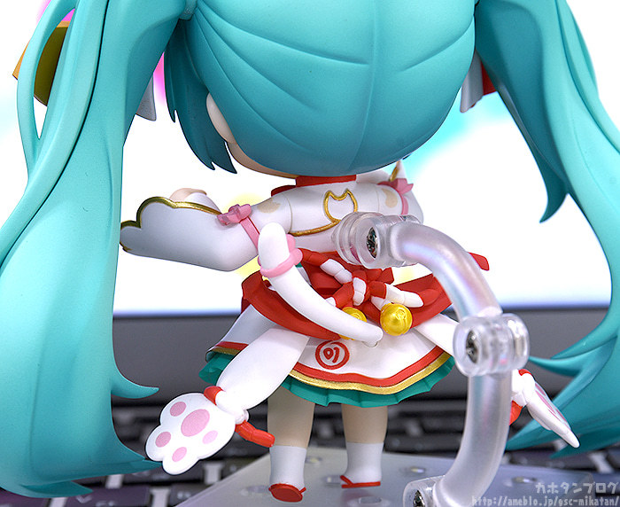可愛招福貓造型立體化!黏土人『初音未來 招福初音Ver.』情報公開
