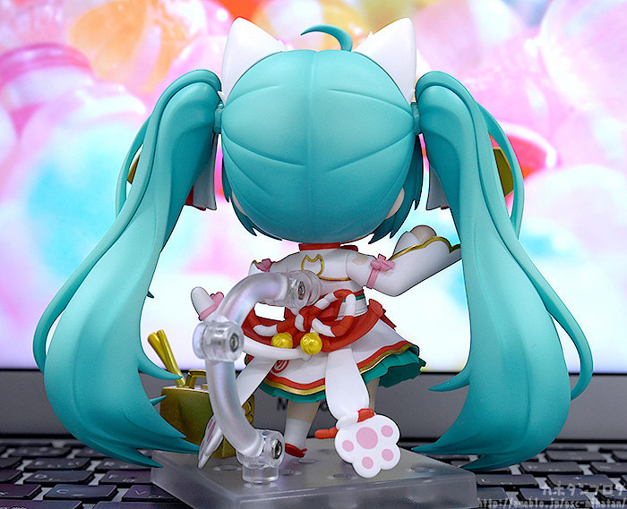可愛招福貓造型立體化!黏土人『初音未來 招福初音Ver.』情報公開