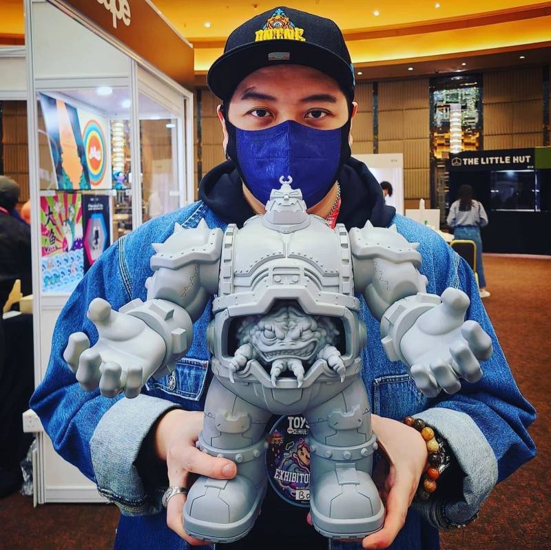 BigBoyToys Bulkyz Collection《忍者龜》克朗（Krang）高 35 公分大魄力現身