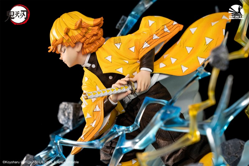 Infinity Studio《鬼滅之刃》我妻善逸 1/4 比例全身雕像 迅雷般的攻擊態勢、霹靂一閃炸裂！