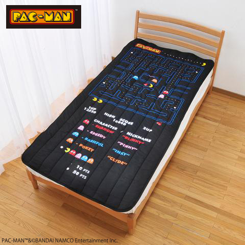床鋪也要有小精靈風格！日本思夢樂×《Pac-Man》推出可愛寢具組合