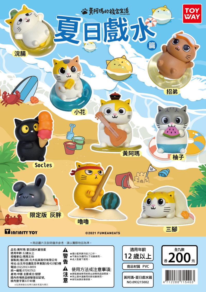 黃阿瑪率眾後宮御駕親臨啦！～東匯玩具《黃阿瑪的大冒險-尋找灰胖之旅》轉蛋